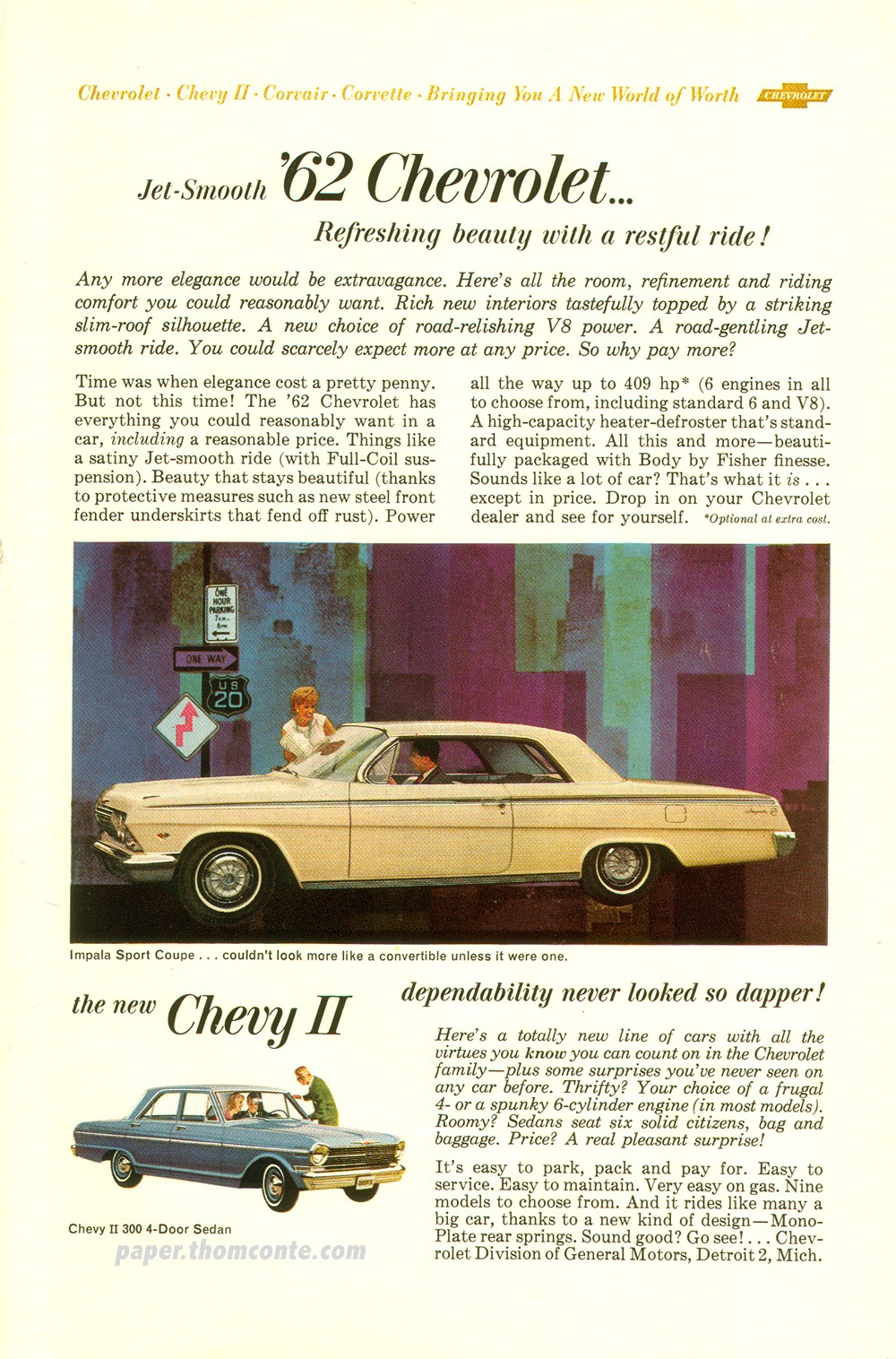 Chevrolet II advertisement