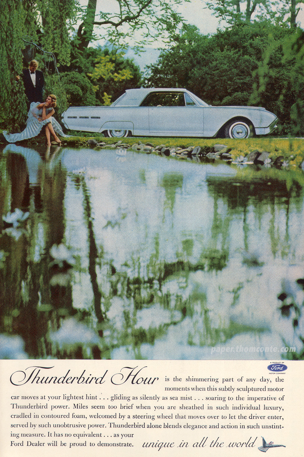 Ford Thunderbird adertisement