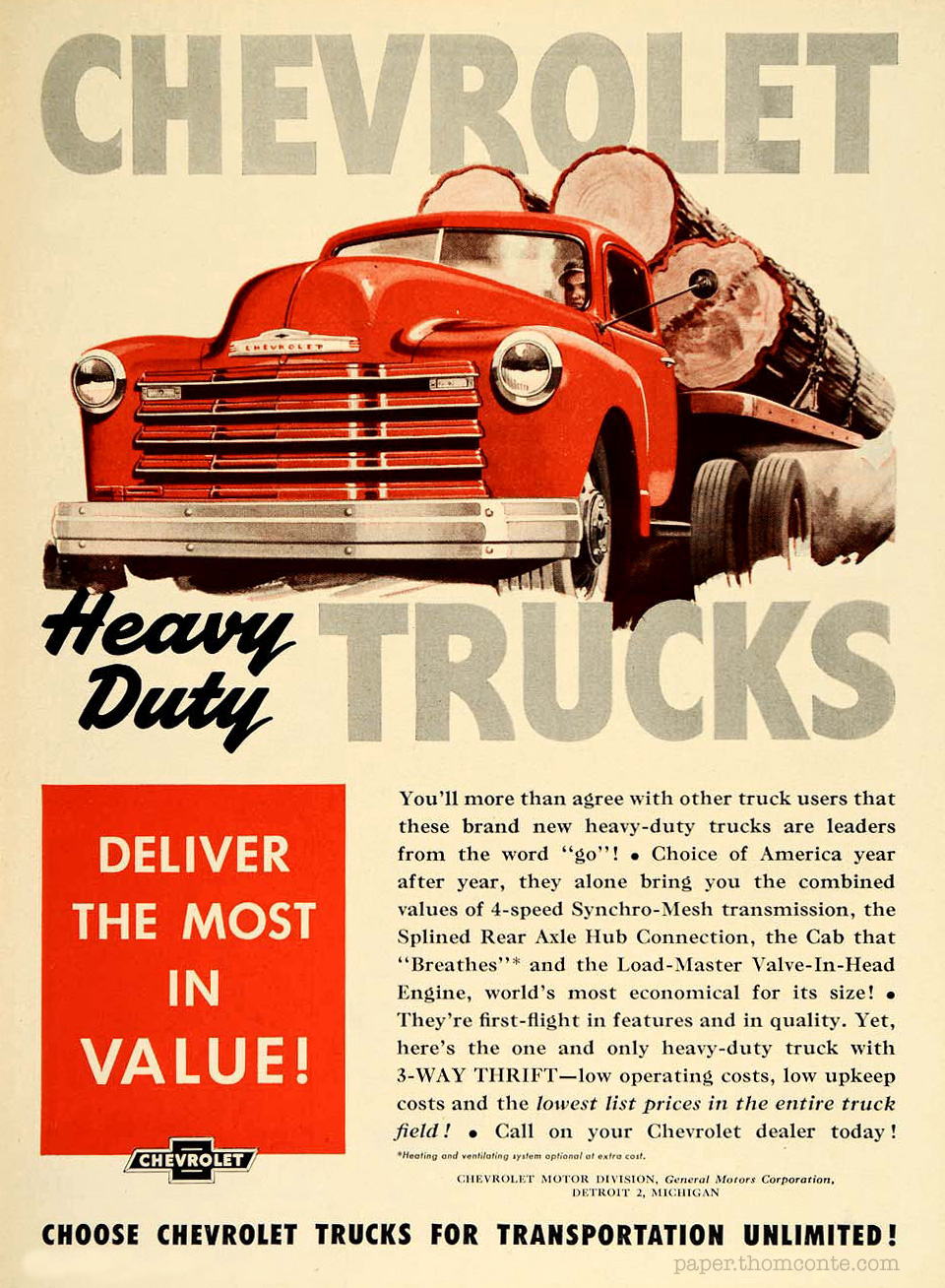 Chevrolet Heavy Duty Trucks