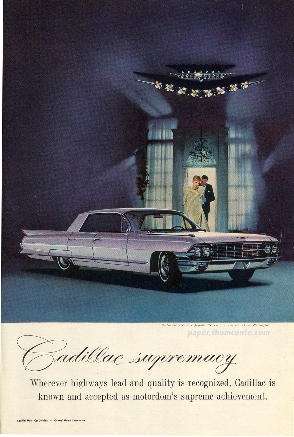 Cadillac Supremacy advertisement