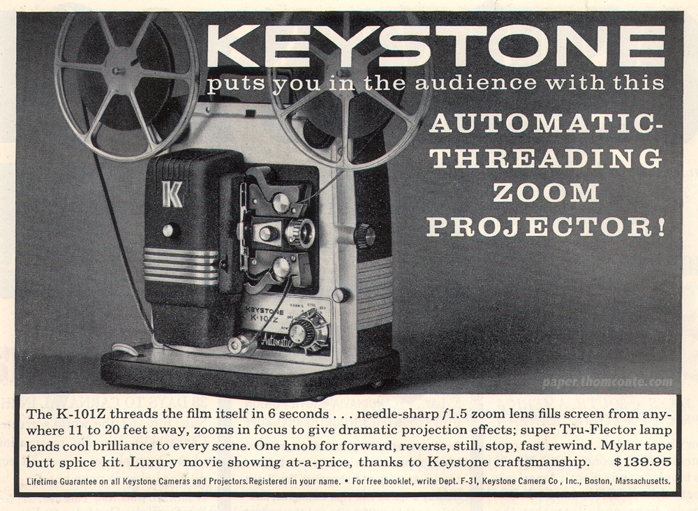 Keystone Zoom Projector